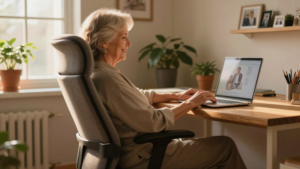 ergonomic office chairs for seniors premium