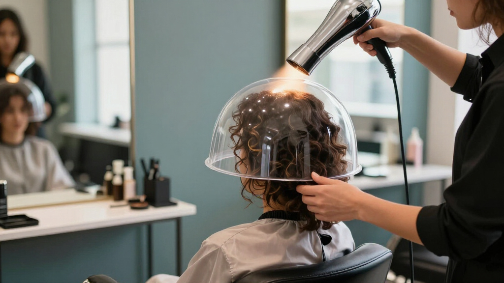 salon hooded dryer professional
