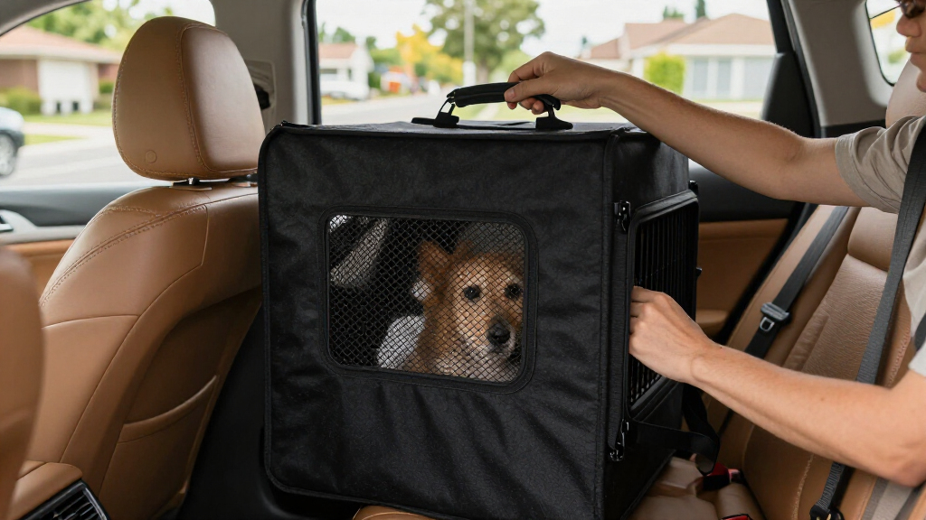 dog crate for back seat of car