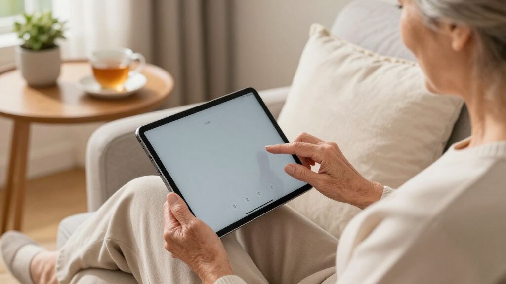 senior-friendly laptops and tablets