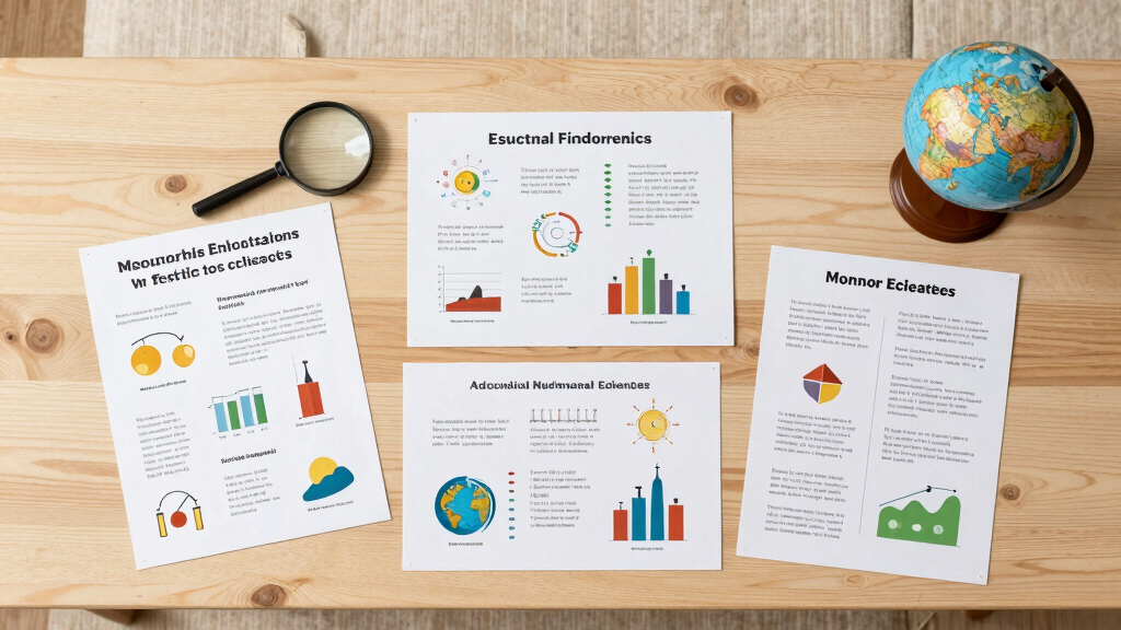 educational science reference posters