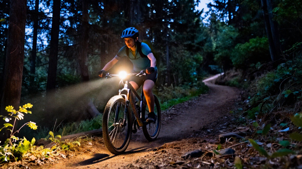 mountain bike night riding lights