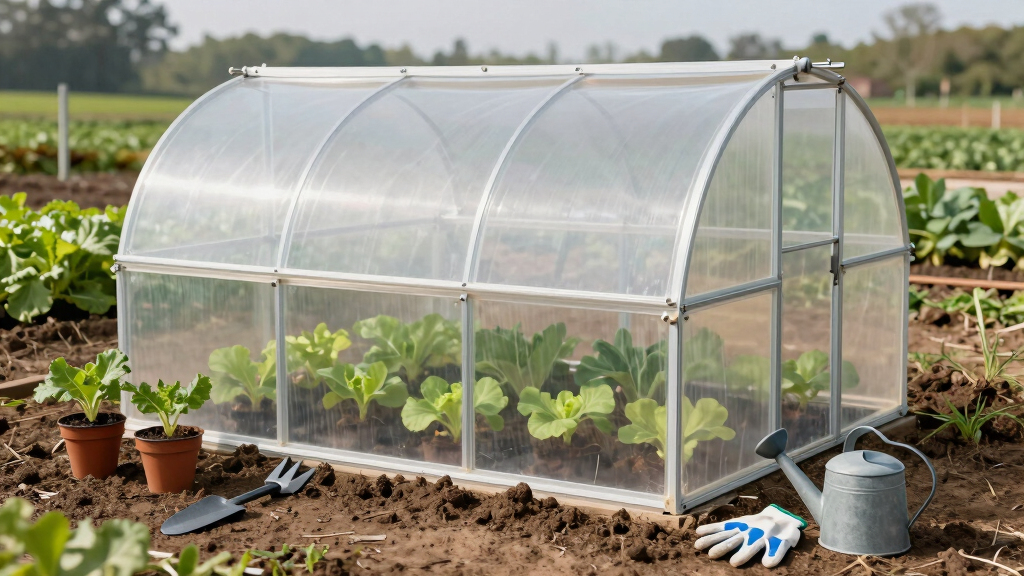 best high tunnel greenhouse for market gardening
