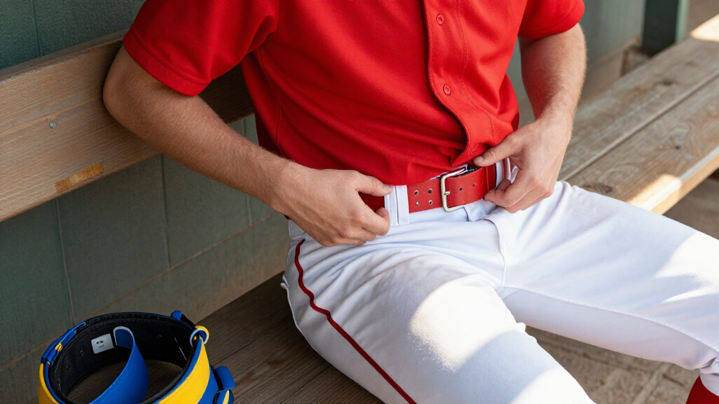 softball belts color options