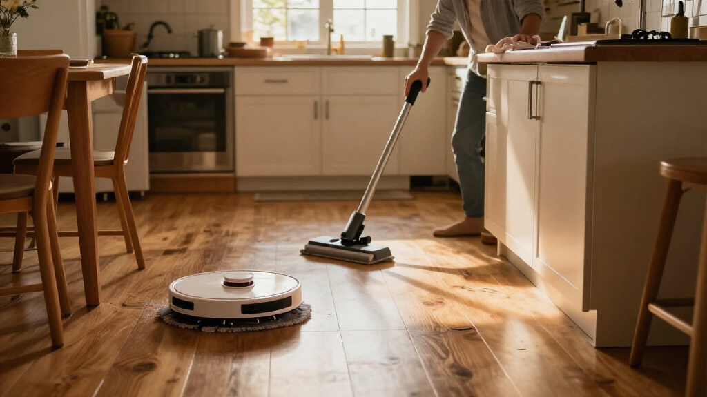 robot vacuum mops