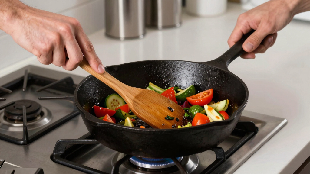 premium cast iron skillet