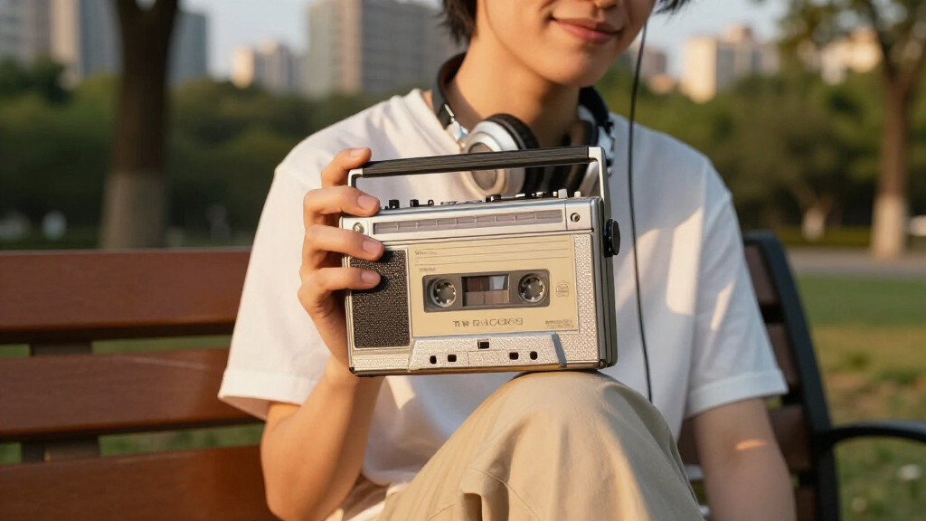 Radios und Kassettenspieler