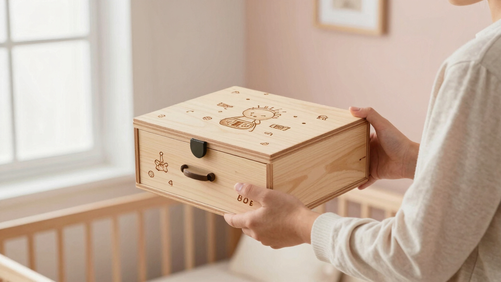 best custom engraved baby memory boxes