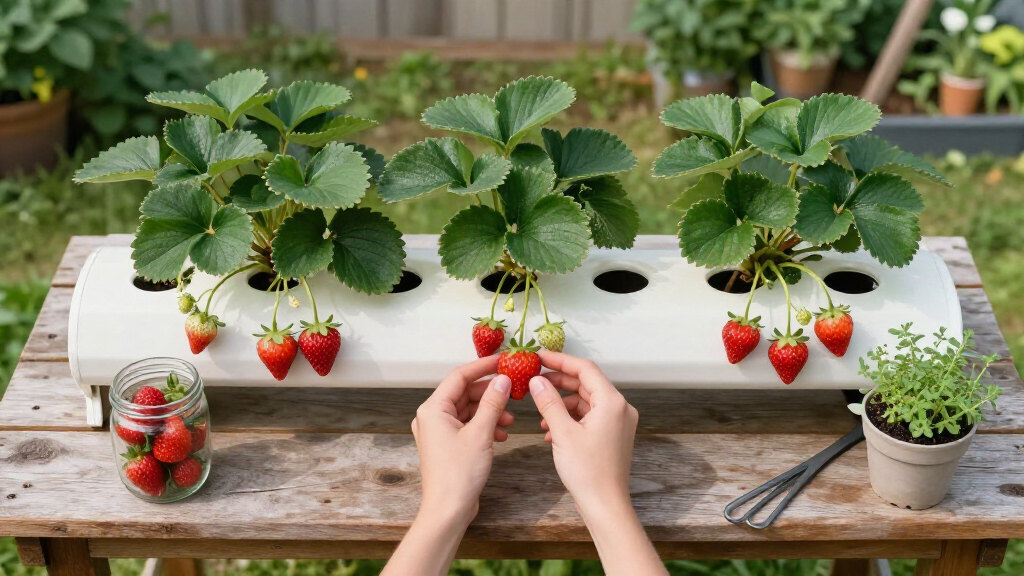 best hydroponic systems for strawberries