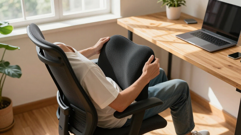 ergonomic lumbar support pillows