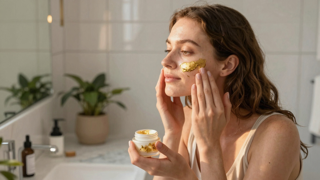 gold infused anti aging face creams