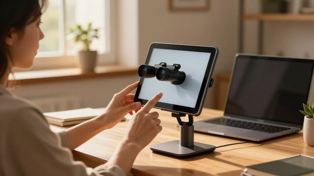 best foldable desktop video magnifiers