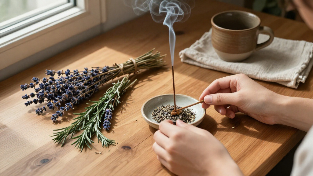 natural herbal incense sticks