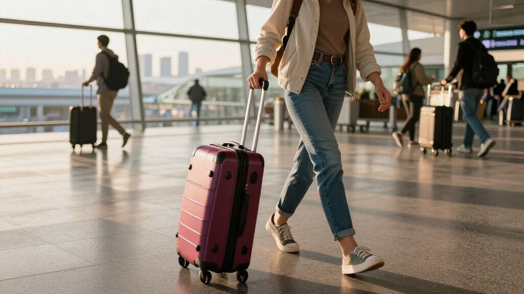carry on spinner suitcase