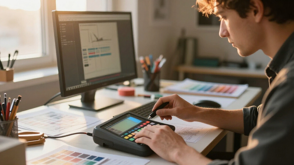 professional monitor color calibrator for industrial designers