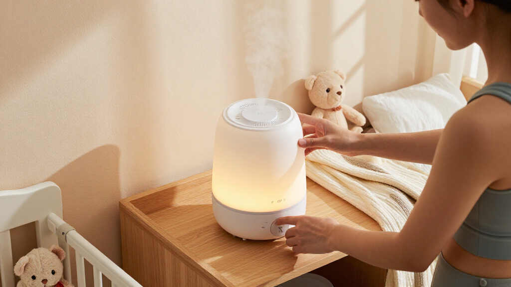humidifiers for baby rooms with night lights