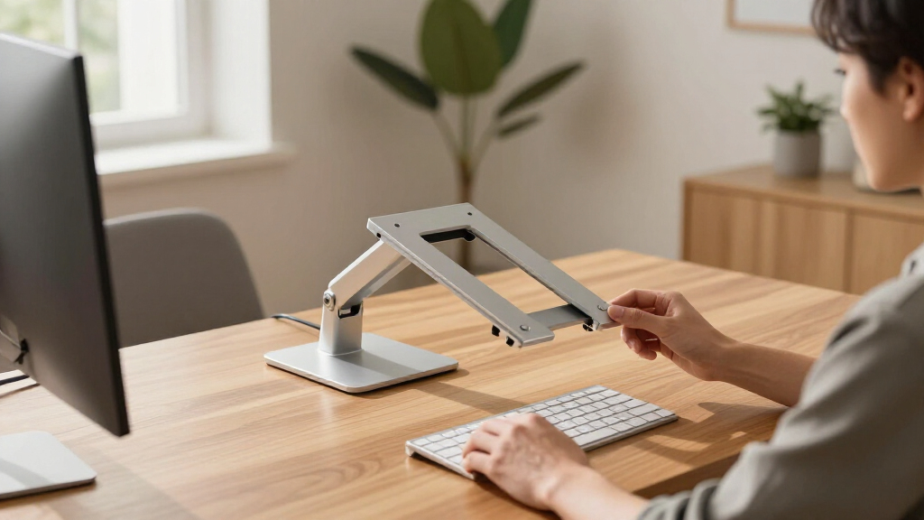 ergonomic monitor stands