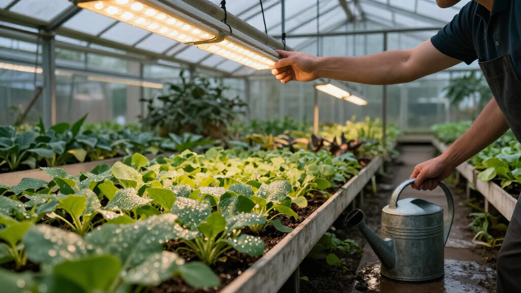 greenhouse grow lights