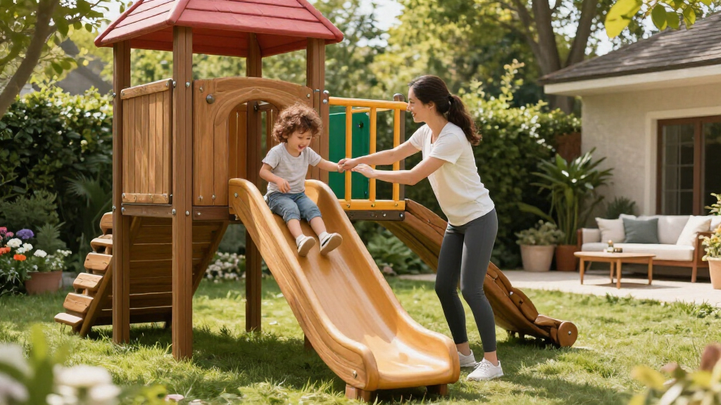 premium outdoor play equipment sets