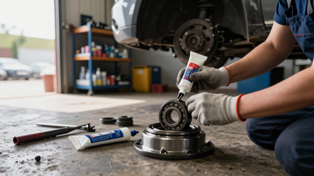 which of the following greases aresuited for lubricating automotive wheel bearings
