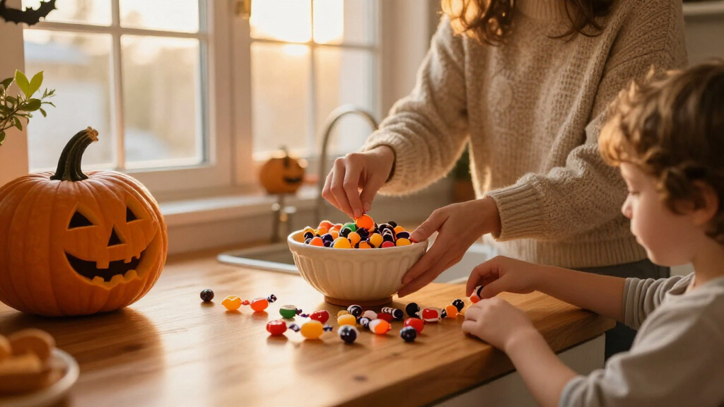 Halloween candy bowls