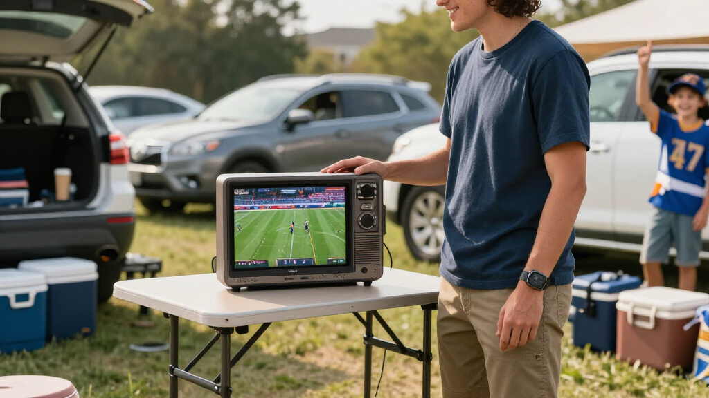 portable tailgating TVs