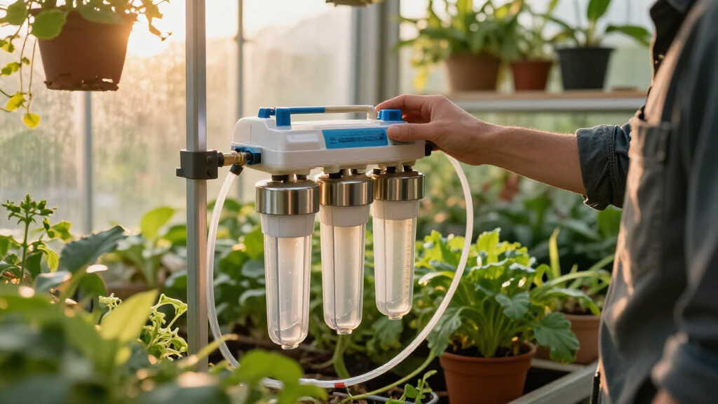 reverse osmosis filter system for grow room