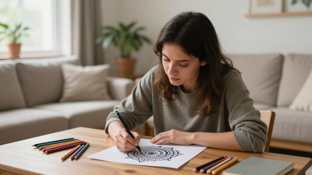 stress relief adult coloring books