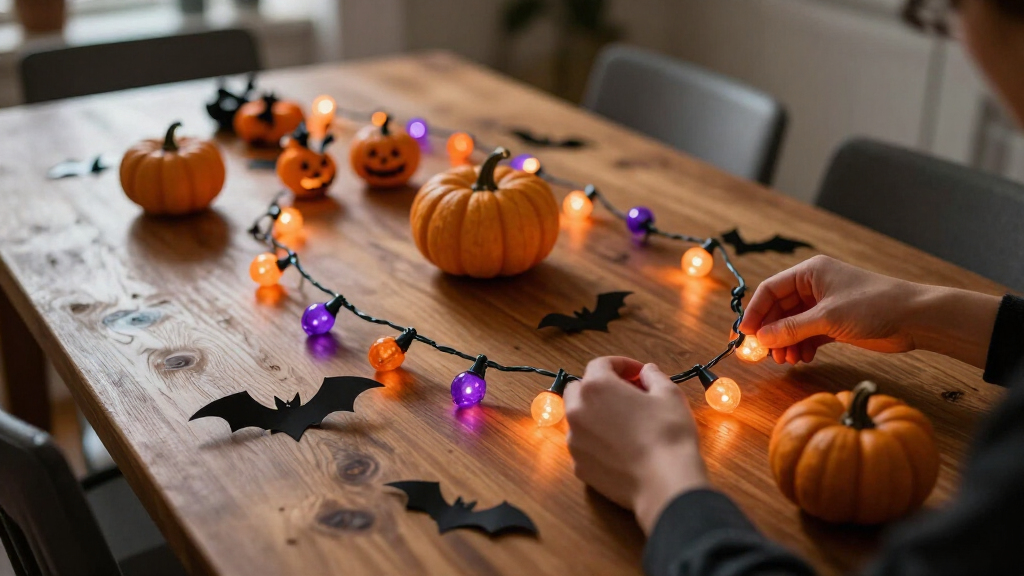 Halloween string lights
