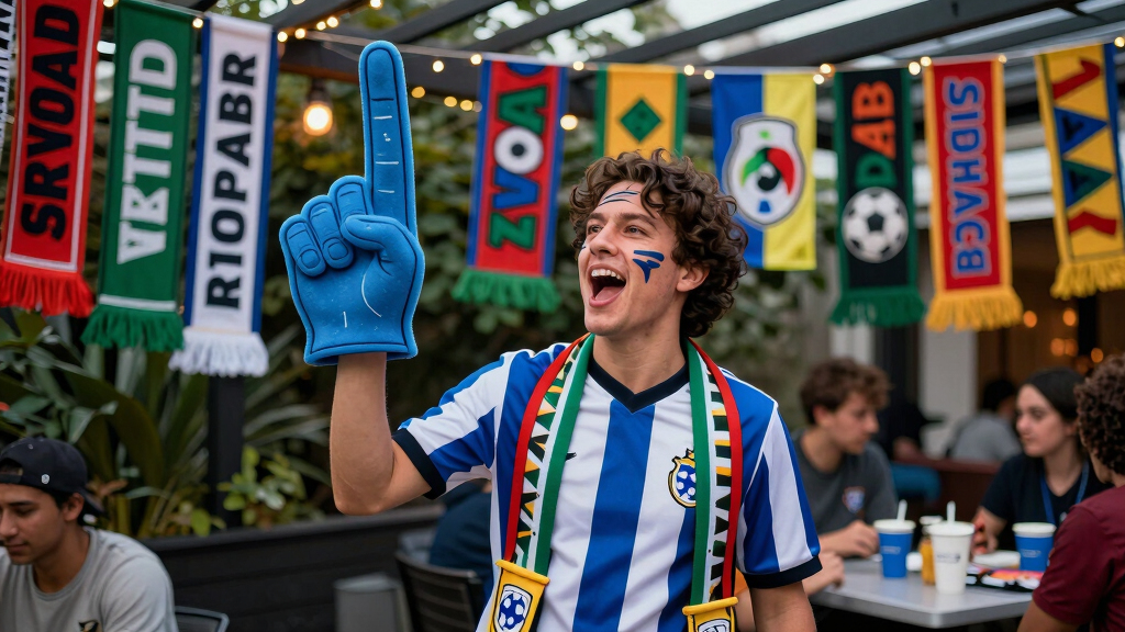 soccer fan party supplies