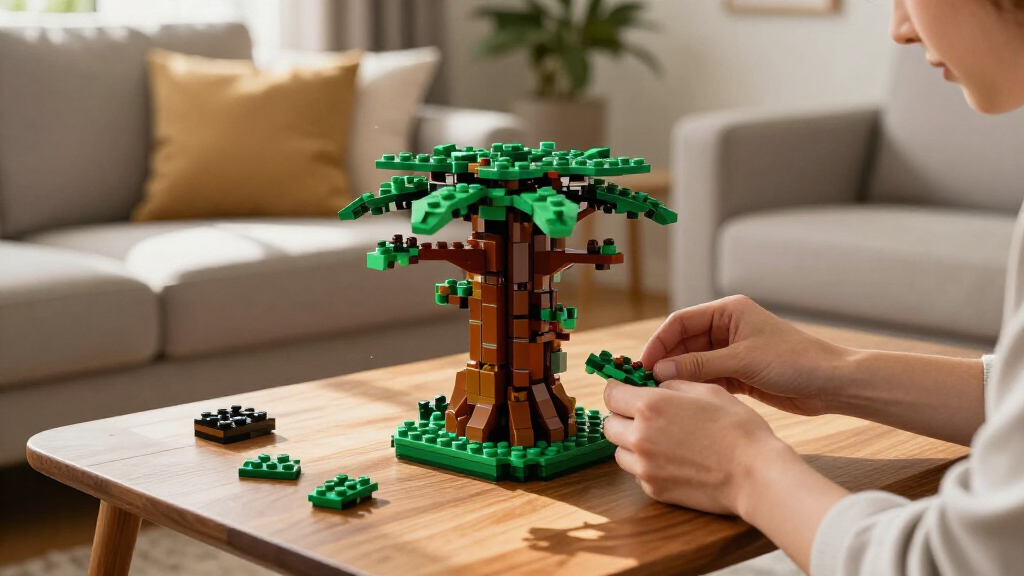 lego zelda great deku tree set
