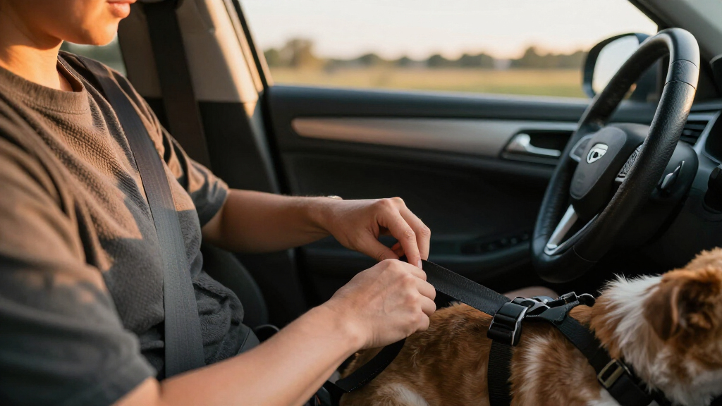 adjustable pet seatbelts