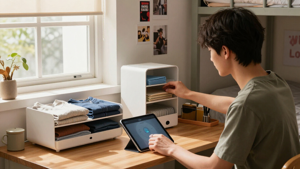 smart dorm room organizers