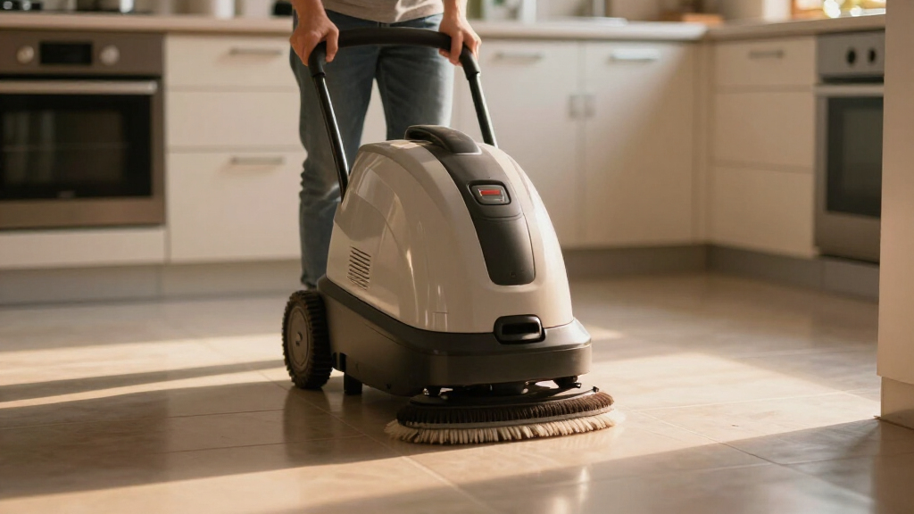 electric floor scrubbers
