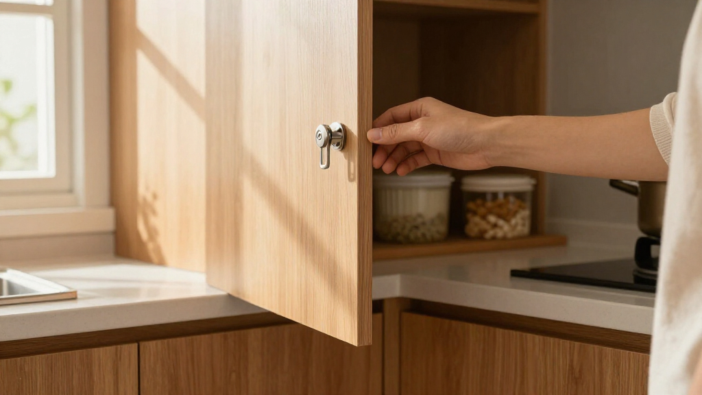 best cabinet safety locks for kitchens
