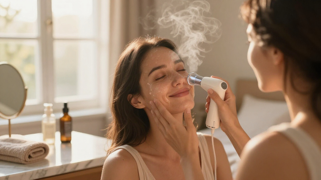facial steamer with ozone function