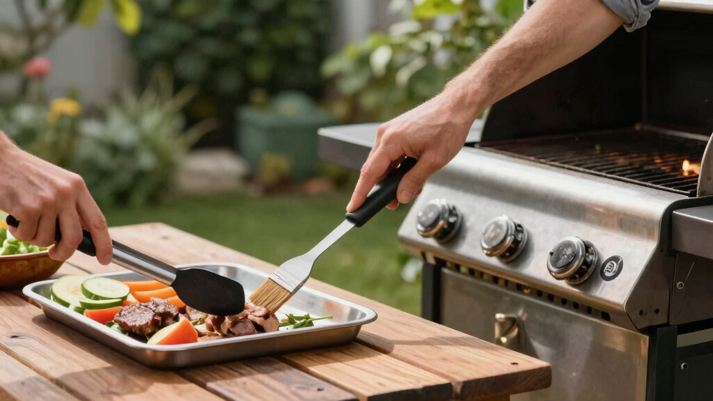 outdoor grilling tools set