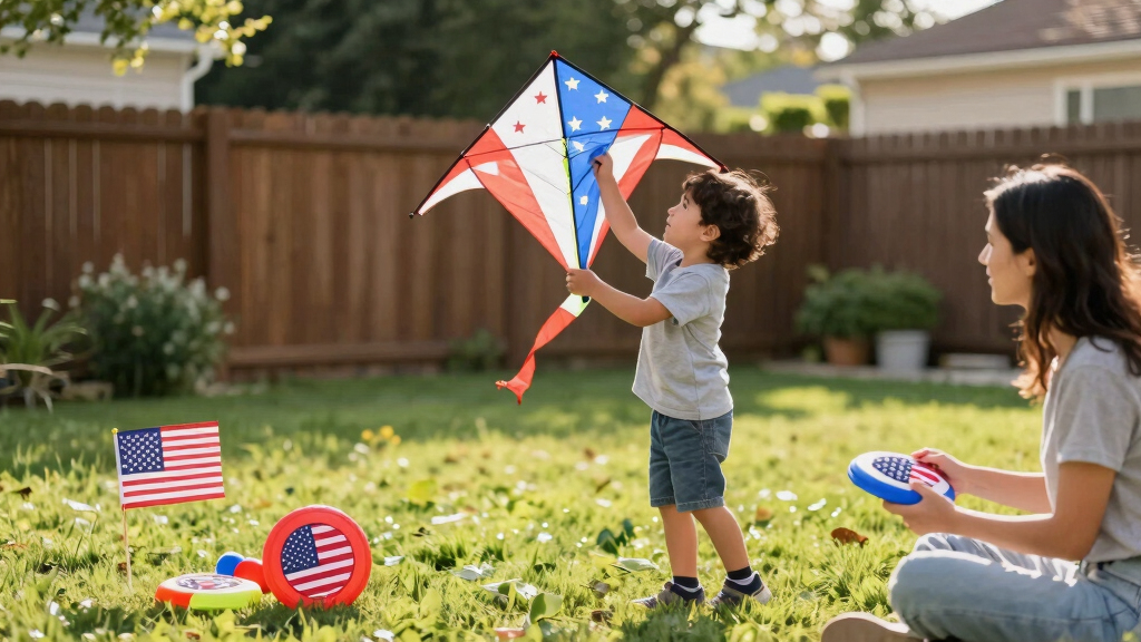 patriotic outdoor toys for kids