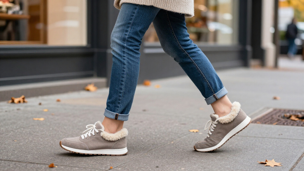 best fleece-lined sneakers