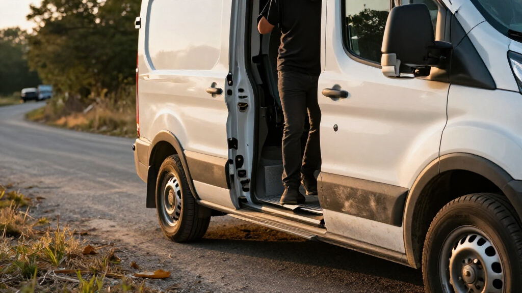 ford transit running boards