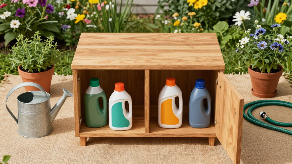 best outdoor storage cabinet for garden chemicals