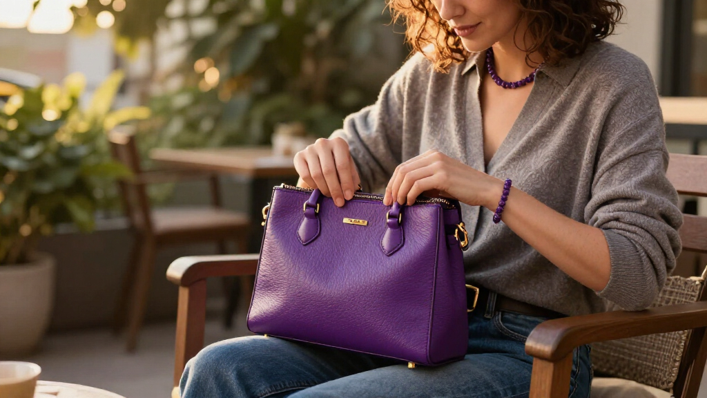 best royal purple fashion accessories