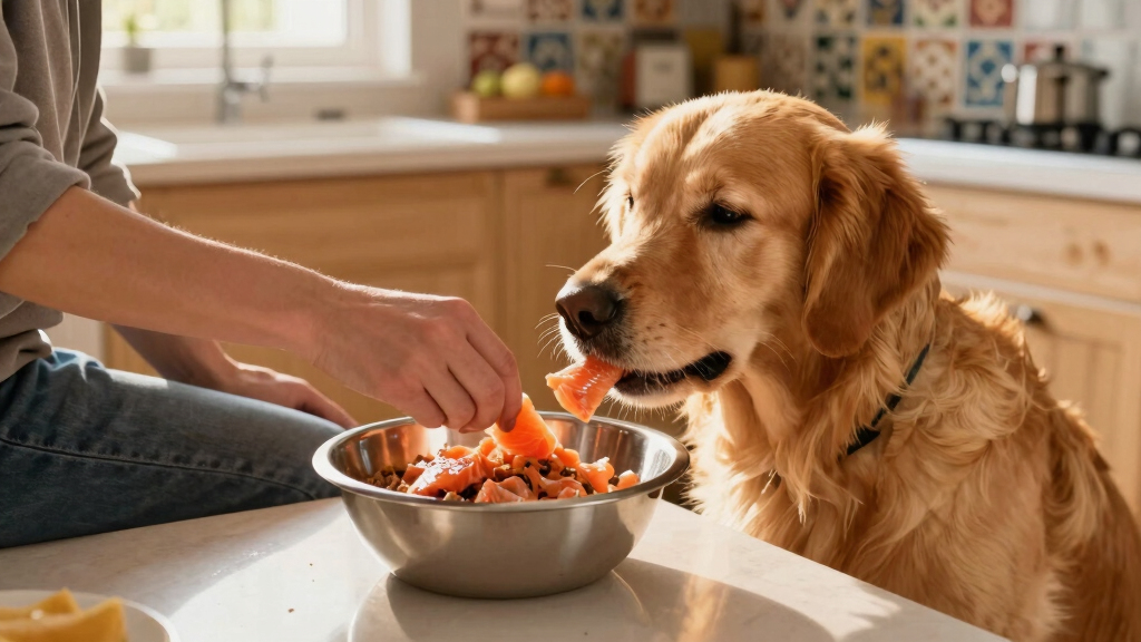 salmon dog food