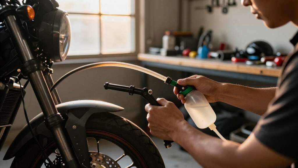 brake bleeder kit for motorcycles