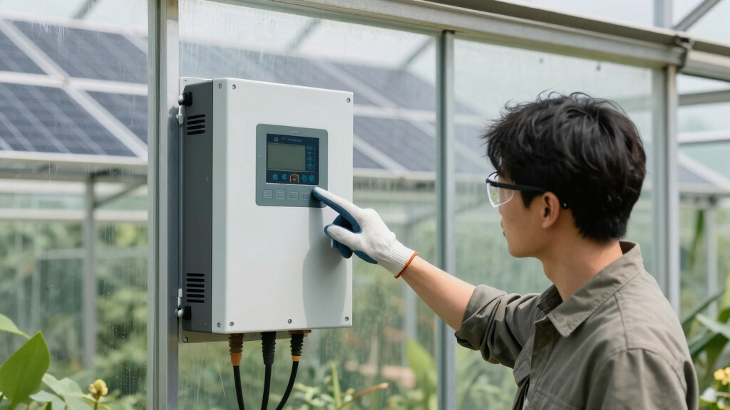 best inverter chargers for greenhouse solar systems