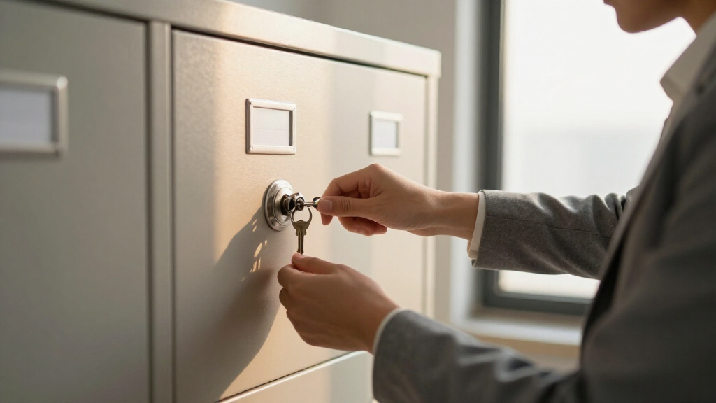 best locking file cabinets for legal document organization