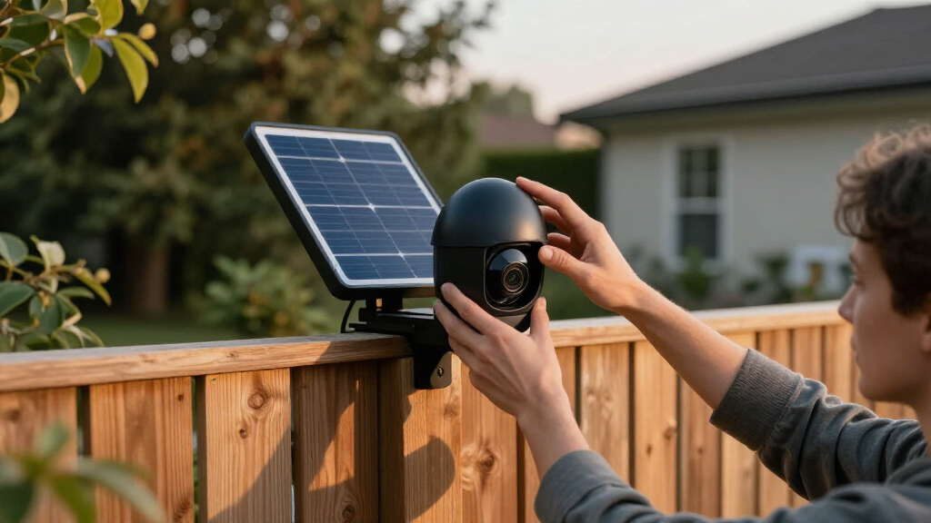 solarpowered security camera