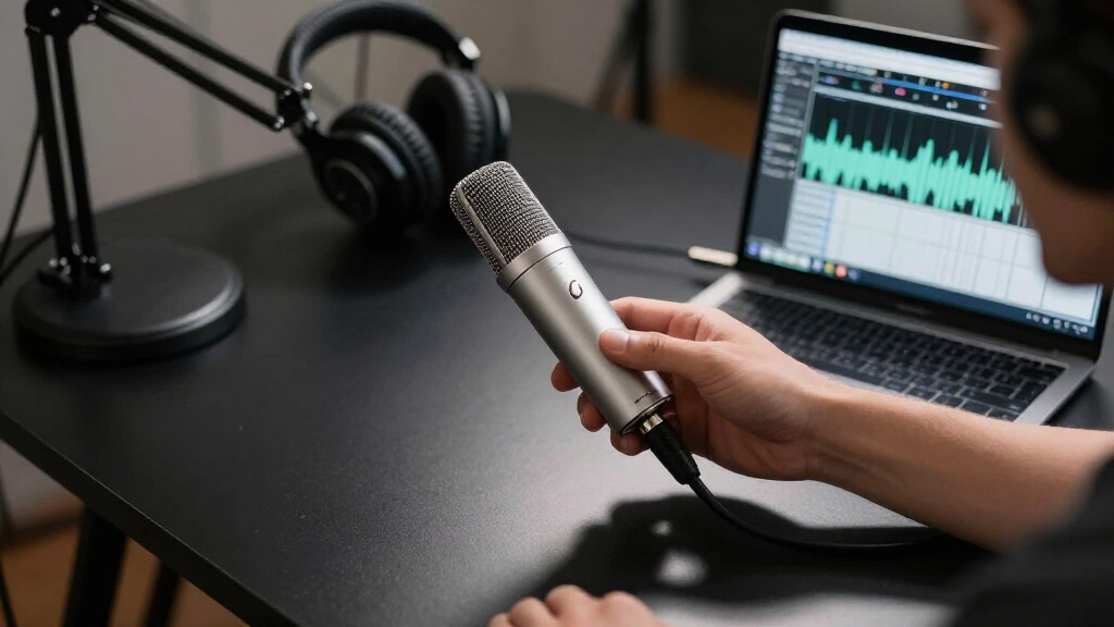 portable USB microphone for streaming