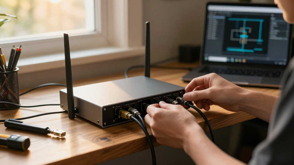 rackmount routers for home lab minimal setup
