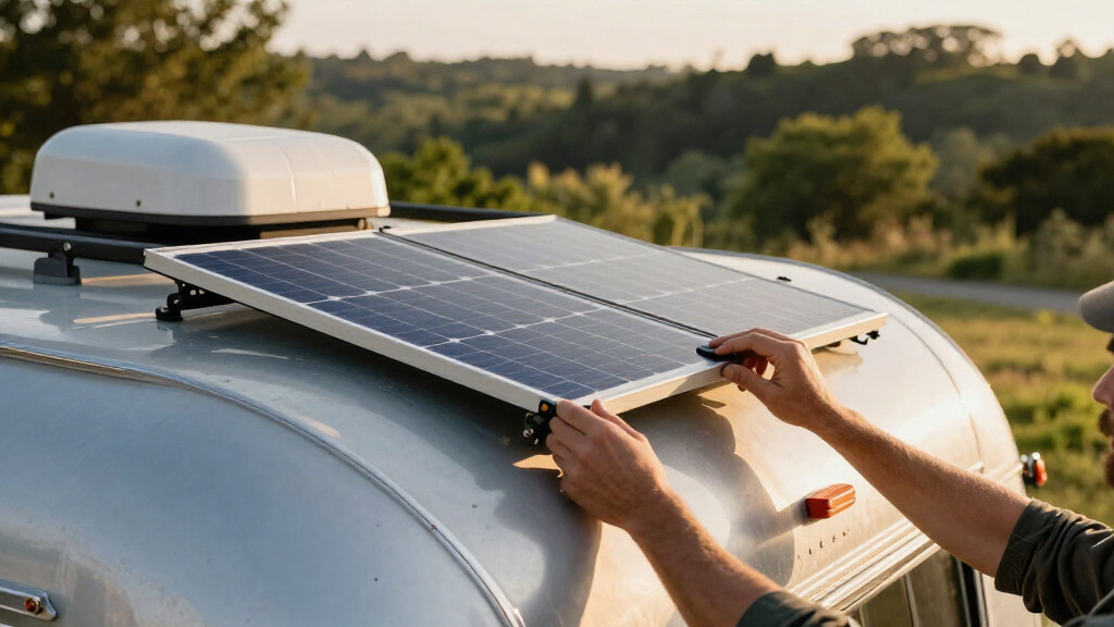 solar panel kit for teardrop trailer